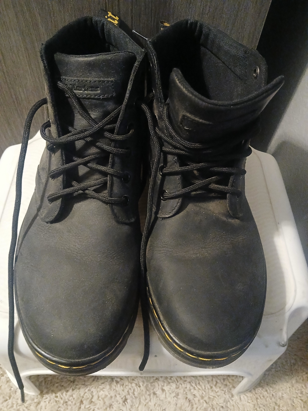 Dr. Martens Black Bonny Leather Boots - Picture 7 of 7